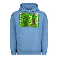 Pigment Pebble Blue st patricks day brush stroke Urban Hoodie - RanaPortraitStore
