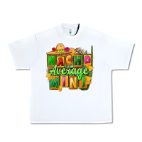 White nacho average mini Urban Heavy Tee - FaDigitalArtStudio