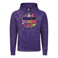 Cloud Purple Principal Assistant Vintage Hoodie - CowhideDigitalArt