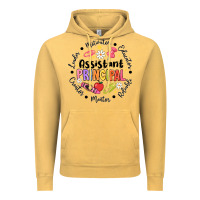 Vintage Mustard Principal Assistant Vintage Hoodie - CowhideDigitalArt