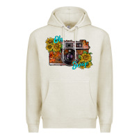 Oatmeal Heather oh snap Premium Hoodie - RacoonDesign