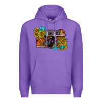 Purple oh snap Premium Hoodie - RacoonDesign