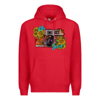 Red oh snap Premium Hoodie - RacoonDesign