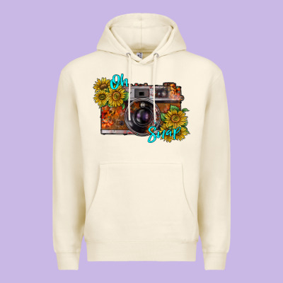 Oh Snap Premium Hoodie Designed By Racoondesign