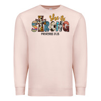 Pale Pink she i̇s strong proverbs 31 25 Premium Sweatshirt - JahusDesignShop