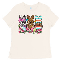 Bone Western Easter peeps Ladies Tee - OliviaCreatesArt