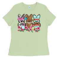 Matcha Western Easter peeps Ladies Tee - OliviaCreatesArt