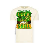 Vintage Arctic I don't need luck i've got skill st. patricks day Vintage Tee - FaDigitalArtStudio