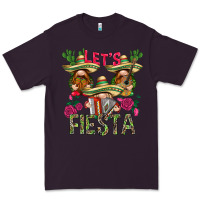 Plum Let's fiesta with gnomies Mexico Premium Tee - HowdyJamesFarm
