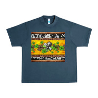 Midnight Navy st Patricks day western shamrock Urban Heavy Tee - Jasminsmagicworld