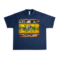 Navy st Patricks day western shamrock Urban Heavy Tee - Jasminsmagicworld