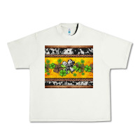 St Patricks Day Western Shamrock Urban Heavy Tee | Teevron
