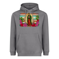 Western Our Lady Of Guadalupe Heavyweight Hoodie | Teevron