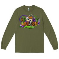 Army Green one spooky nurse Long Sleeve Tee - BundleAndBundleShop