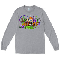 Heather Grey one spooky nurse Long Sleeve Tee - BundleAndBundleShop