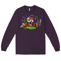 Plum one spooky nurse Long Sleeve Tee - BundleAndBundleShop