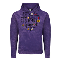 Cloud Purple Mother Vintage Hoodie - CowhideDigitalArt