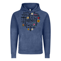 Vintage Denim Mother Vintage Hoodie - CowhideDigitalArt