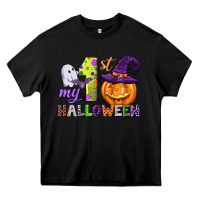 Black my first halloween Heavy Core Tee - CowGirlArtShop