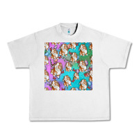 Lunar Rock Easter Bunny With Truck Seamless Pattern Urban Heavy Tee - BundleAndBundleShop