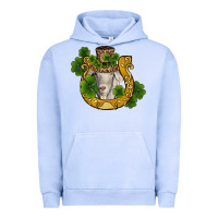 Pigment Grape Ice st patricks day goat horseshoe shamrock Urban Hoodie - RanaPortraitStore