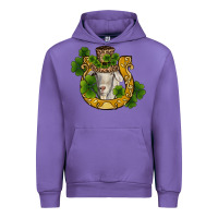 Tulip st patricks day goat horseshoe shamrock Urban Hoodie - RanaPortraitStore