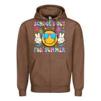 Chestnut school's out for summer Zipper Hoodie - JahusDesignShop