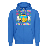 True Royal school's out for summer Zipper Hoodie - JahusDesignShop