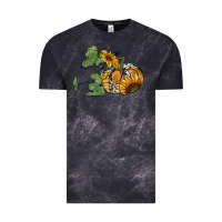 Cloud Black sunflower pumpkin Vintage Tee - RanaPortraitStore