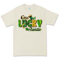 Bone One Lucky Auntie St. Patrick's Day Premium Tee - CowGirlArtShop