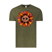Vintage Olive turkey sunflower bbs Vintage Tee - BundleAndBundleShop