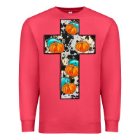Cardinal pumpkin cross Premium Sweatshirt - JahusDesignShop