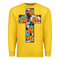 Lemon pumpkin cross Premium Sweatshirt - JahusDesignShop