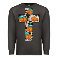 Smoke pumpkin cross Premium Sweatshirt - JahusDesignShop
