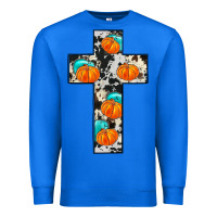 True Royal pumpkin cross Premium Sweatshirt - JahusDesignShop