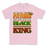 Bubblegum Pink Future black king Classic Tee - HowdyJamesFarm