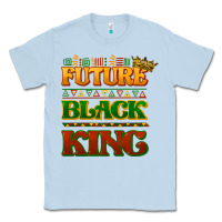 Dusty Blue Future black king Classic Tee - HowdyJamesFarm