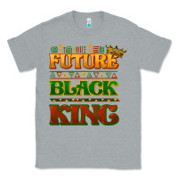 Heather Grey Future black king Classic Tee - HowdyJamesFarm