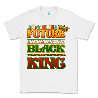 White Future black king Classic Tee - HowdyJamesFarm