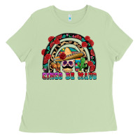 Matcha Cinco de mayo rainbow Ladies Tee - FaDigitalArtStudio
