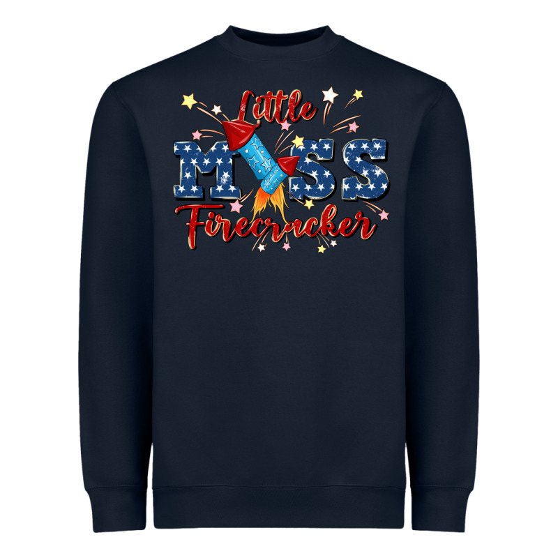 Little Miss Firecracker Heavyweight Sweatshirt by JahusDesignShop | Teevron