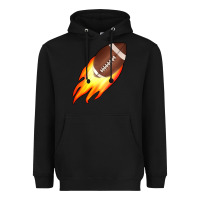 Black american football Heavyweight Hoodie - JahusDesignShop
