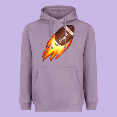 American Football Heavyweight Hoodie Designed By Jahusdesignshop
