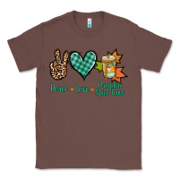 Chestnut peace love pumpkin spice latte Classic Tee - Jasminsmagicworld