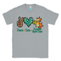 Heather Grey peace love pumpkin spice latte Classic Tee - Jasminsmagicworld