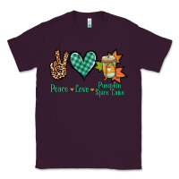 Plum peace love pumpkin spice latte Classic Tee - Jasminsmagicworld