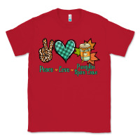 Red peace love pumpkin spice latte Classic Tee - Jasminsmagicworld