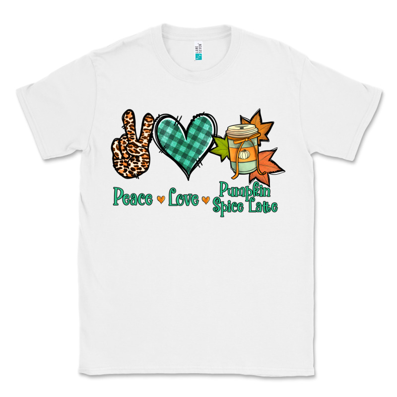 Peace Love Pumpkin Spice Latte Classic Tee by Jasminsmagicworld | Teevron