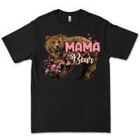 Black Mama bear mother's day Premium Tee - HowdyJamesFarm
