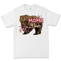 White Mama bear mother's day Premium Tee - HowdyJamesFarm